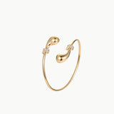 European And American Ins Fashion Design Stainless Steel Bracelet Opening Bracelet