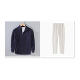 Sweater Loose Zip Pullover Knitting Sweater Coat Men