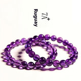 Natural Amethyst Scattered Beads Uruguay Bracelet