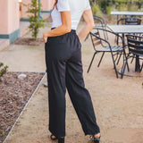 High Waist Temperament Commuting Figure Flattering All-matching Women's Wear Pencil Pants