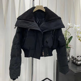 Women's Cotton-padded Jacket Winter Short Loose Thick