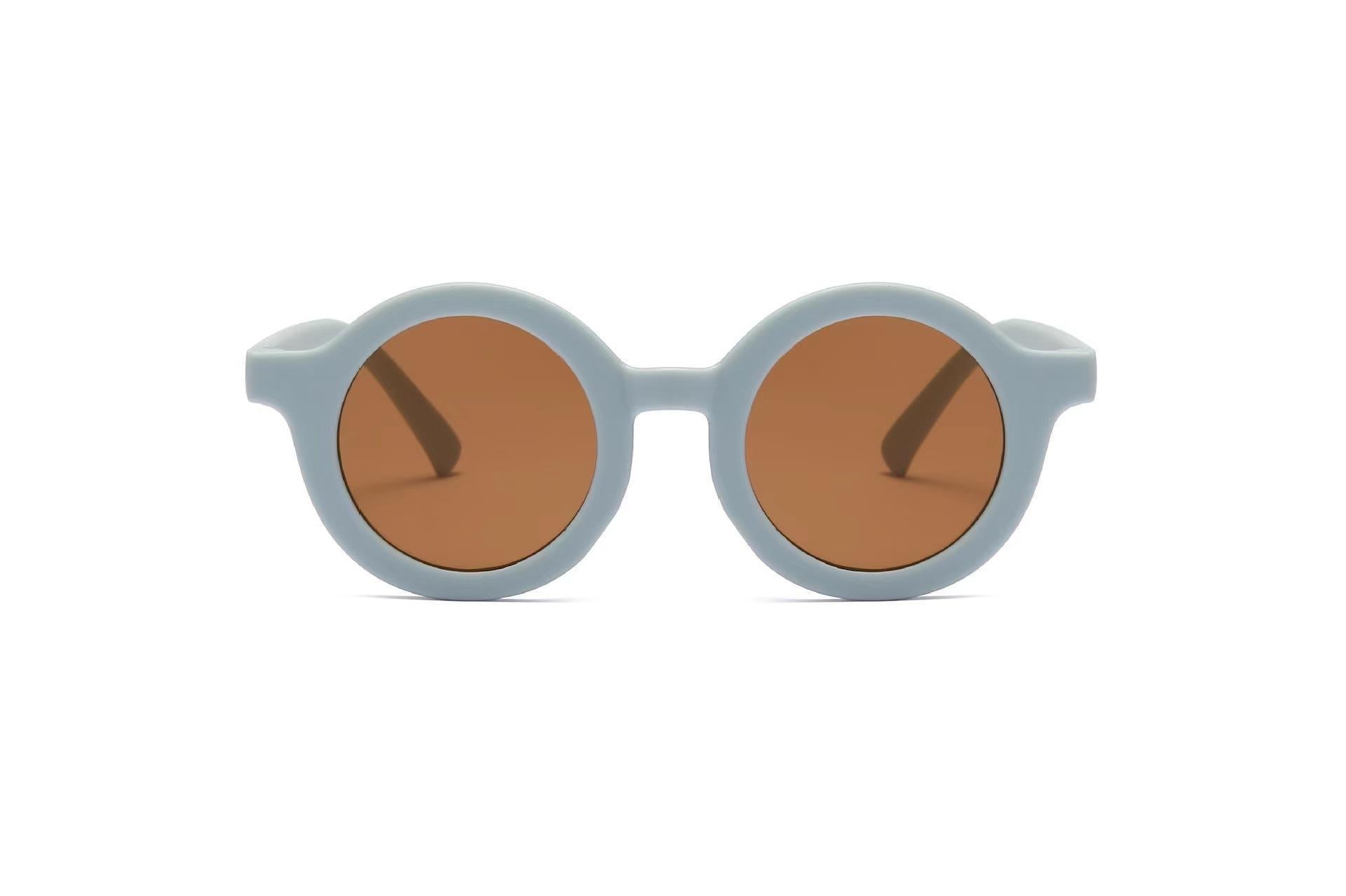 Children's Sunglasses Vintage Round Frame Sun Glasses
