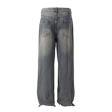 Fashion Holes Patch Jeans For Men