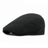 Spring And Summer Thin Simple Solid Color Beret British Painter Hat
