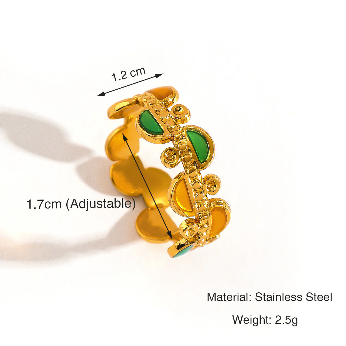 Simple Fashion Stainless Steel Ring For Women