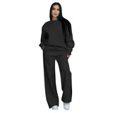 Women's Fashion Casual Wide-leg Pants Suit
