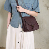 High-grade Messenger Bag Special-interest Design Textured One-shoulder Bag All-matching
