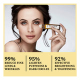 Hoygi Eye Ball Essence Oil Moisturizes And Moisturizes Eye Skin, Lightening Fine Lines And Softening Eye Area Essence Oil