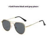 European And American Fashion Retro Metal UV Sun Glasses