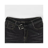 Genuine Business Leather Belt For Men Or BOY Swivel Pin Buckle Casual Versatile Belt