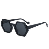 Fashion Polygonal Sunglasses Men's And Women's Cross-border Sun Glasses