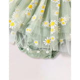 Newborn Infant Baby Girl Summer Outfits Romper Dress Floral Jumpsuit With Bow Headband Set