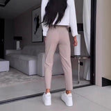 Fashionable Versatile Women's Striped Casual Pants