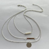 Fashion Trendy Short Clavicle Chain Simple Personality Wave Rose Gold Necklace