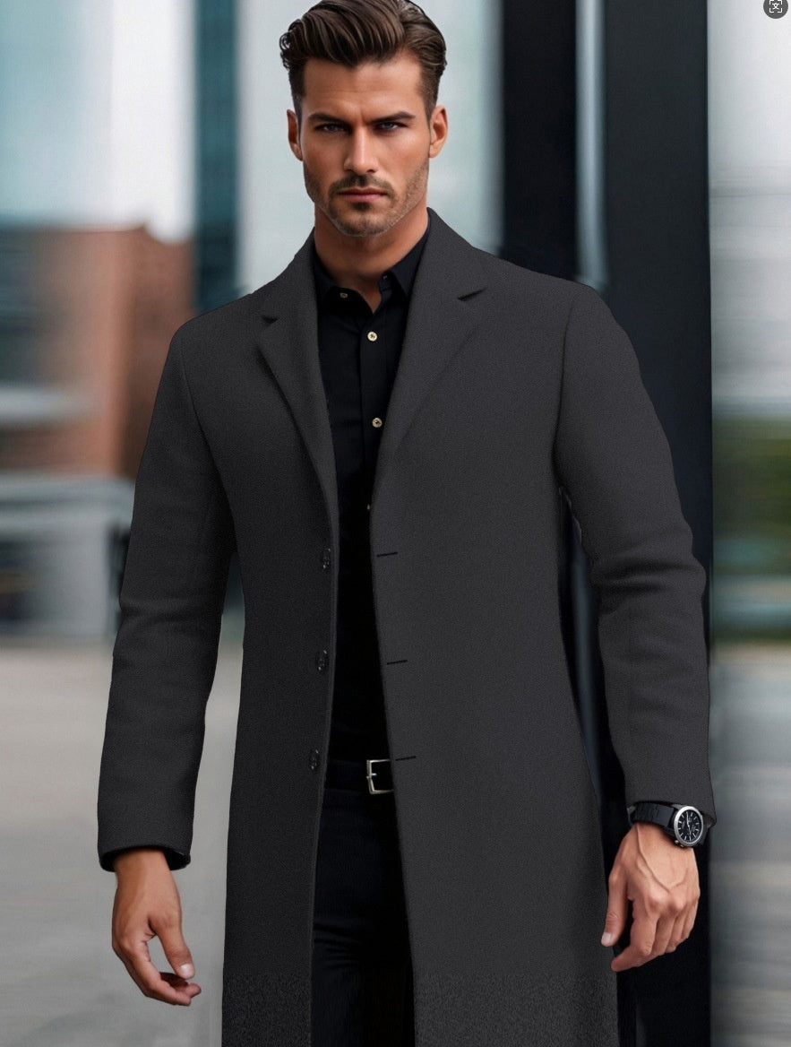 Lapel European And American Lapel Slim Coat
