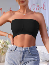 3PCS EssElegance Strapless Seamless Bandeau Tube Bra - Wire-Free Non-Slip Design, High-Stretch & Breathable For Backless Dresses, Daily Comfort