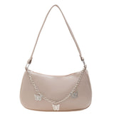 Fashion Butterfly Chain Underarm Bag All-match One-shoulder Crossboby Bag