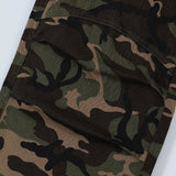 Fashion Personality Camouflage Workwear Trousers Men