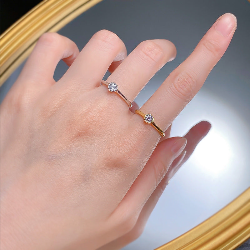 Minimalist Ins Style Daily Simple All-Match Ring