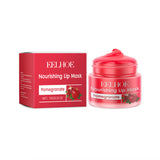 EELHOE Red Pomegranate Lip Mask, Moisturizes And Moisturizes Lips