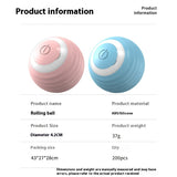 Smart Dog Toy Ball Electronic Interactive Pet Toy Moving Ball USB Automatic Moving Bouncing For Puppy Birthday Gift Cat Product