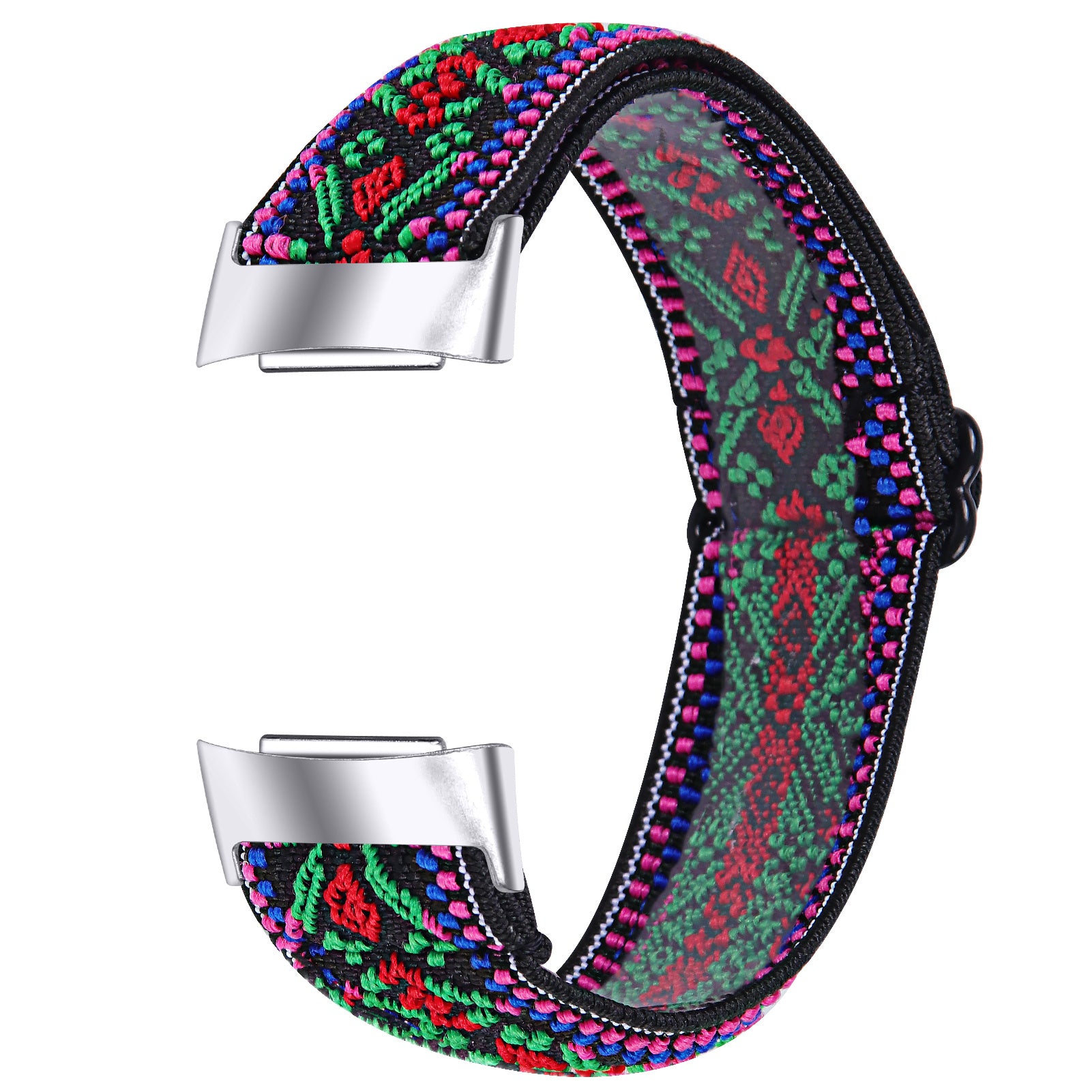 All-matching Adjustable Printed Elastic Watch Strap