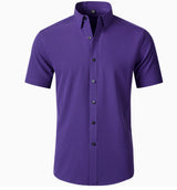 Full Elastic Force Shirt Men