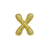 Retro Trend 26 English Micro Inlaid Zirconium Letter Bracelet