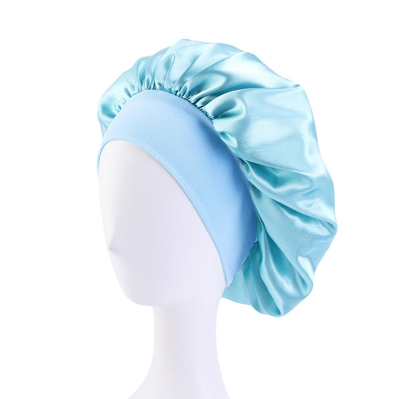 Hairband With Wide Edge Round Cap Tam-o'-shanter Beauty Salon