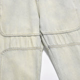 Vintage Fashion Yellow Jeans For Men