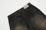Creasing Distressed Dirty Jeans For Men