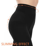 2pack 80d Opaque Black Tights For Women